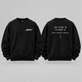 AKIRO – Script Small Oversized Sweatshirt