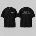 AKIRO – Script Small Oversized T-Shirt