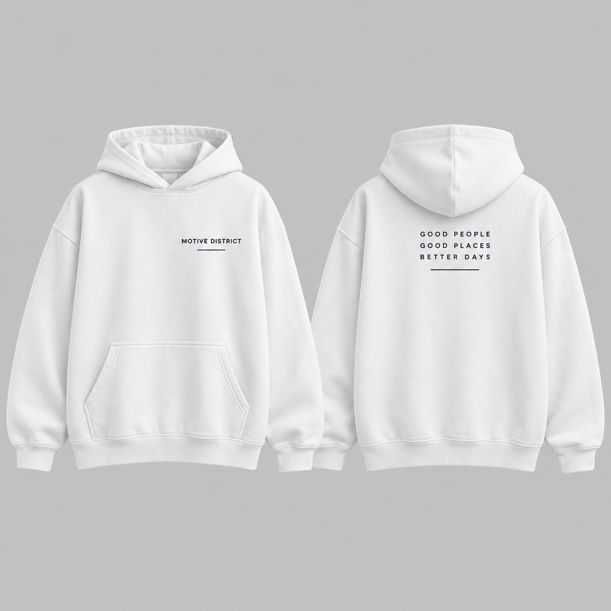 MOTIVE DISTRICT – Classic Hoodie