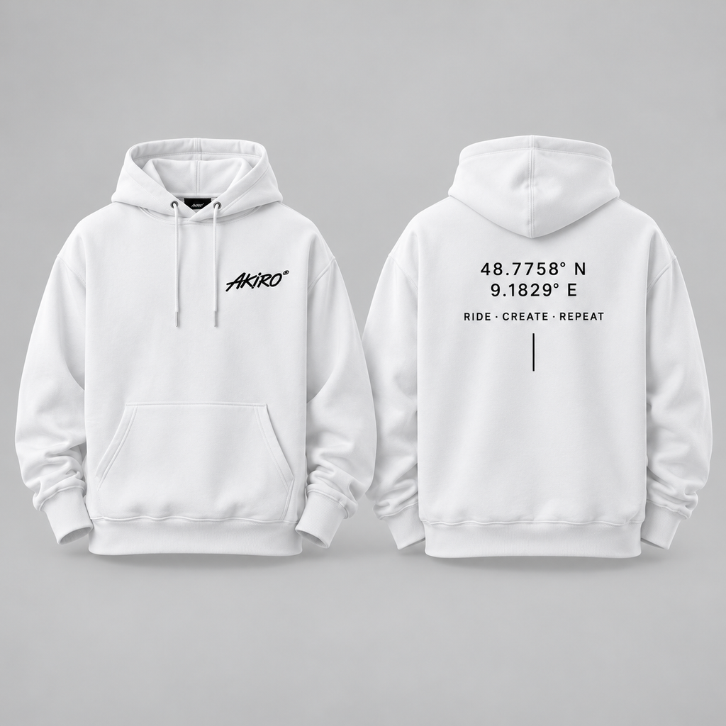 AKIRO – Script Small Oversized Hoodie